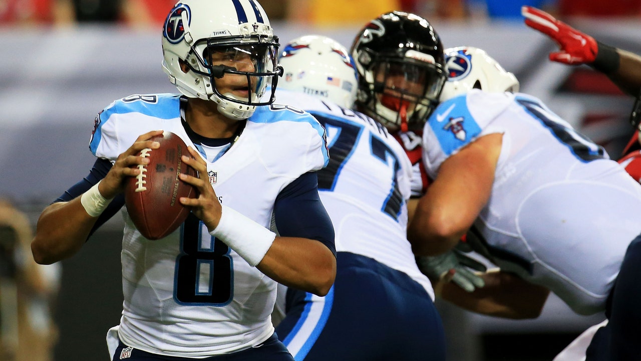 Mariota can get on with career after first practice interception